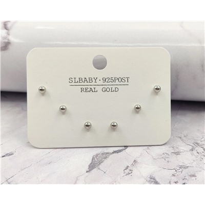 Комплект сережек