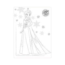 Колготки детские CONTE Колготки с рисунками ©Disney Frozen 40 и вкладышем-раскраской