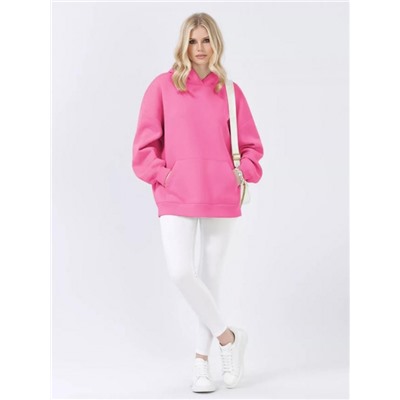 Толстовка женская оверсайз 14428 (Розовый)