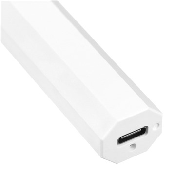 Лампа для маникюра LUF-08, UV/LED, 1 диод, 3 Вт, от батареек, белая