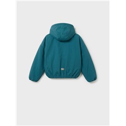 Куртка текстильная с полиуретановым покрытием для девочек (ветровка)