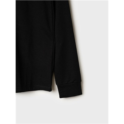 Термокомплект трикот. для девочек: фуфайка (футболка) с длин. рук, брюки