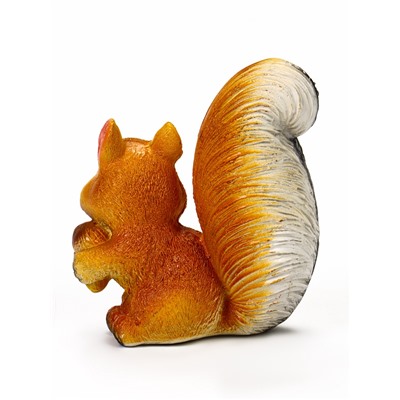 Садовая фигура из гипса «Белка с жёлудем», 13×7×15 см