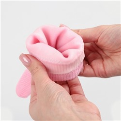 Перчатки гелевые, увлажняющие, один размер, розовые