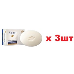 Dove Крем-Мыло 90г Красота и Уход 3шт