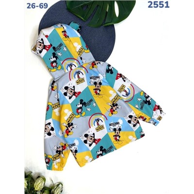 Ветровка 2551 жёлтый