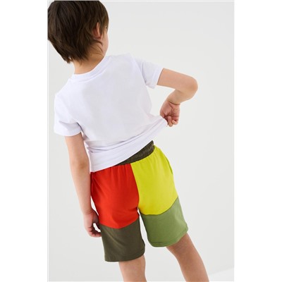 Комплект трикотажный для мальчиков: фуфайка (футболка), шорты PLAYTODAY, 1240655