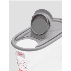 Ёмкость для хранения сыпучих продуктов, 900 мл, пластик, МИКС