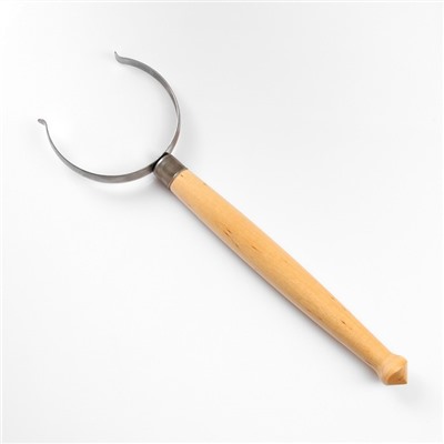 Горшочки для запекания Вятская керамика «Трио», набор 3 шт., ухват, 500 мл, коричневые