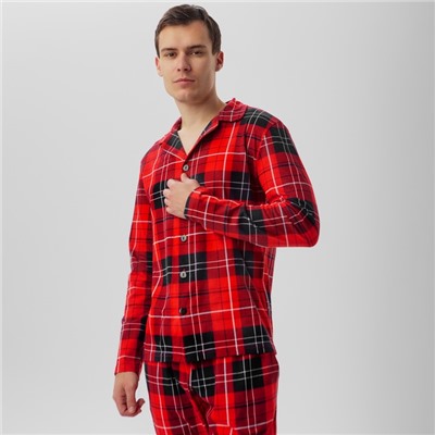 Пижама мужская KAFTAN Christmas, размер 52