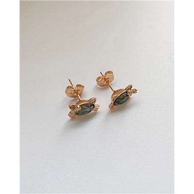 Серьги с кристаллами Swarovski