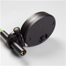 Садовый светильник «Лилия синяя», уличный, на солнечной батарее, 80 см, 4 LED, свечение мульти