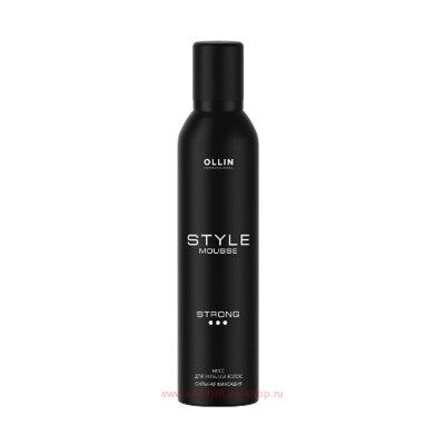 OLLIN STYLE мусс для укладки сильной фиксации 250мл
