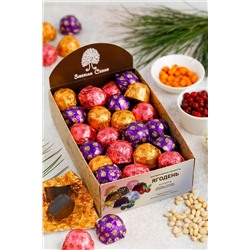 Ягодень ассорти / облепиха, брусника, черноплодка / шоу-бокс / 540 г / ТМ Сибирский кедр