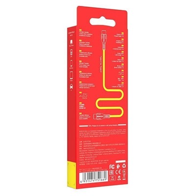 Кабель Type-C - Type-C Borofone BX51 60W 100см 3A  (black)