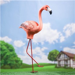 Садовая фигура из полистоуна «Фламинго», 75×36×13 см