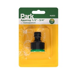 Штуцер, внутренняя резьба, 1/2" (12 мм) – 3/4" (19 мм), быстросъёмное соединение, пластик