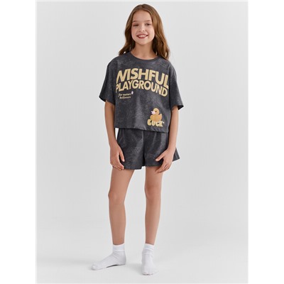 КОМПЛЕКТ ДЛЯ ДЕВОЧЕК (ФУТБОЛКА, ШОРТЫ) 567750