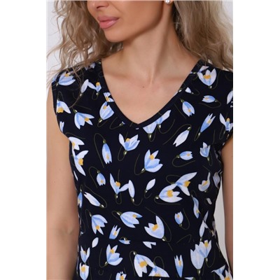 Сарафан 38573 (Голубой)