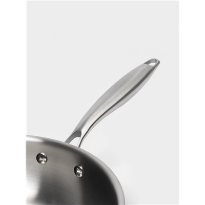 Сковорода высокая 3Ply Hanna Knövell, d=28 см, h=7 см, толщина 2.2 мм, индукция, нержавеющая сталь