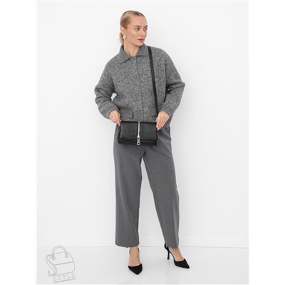 Сумка женская кожаная 1143TH black Polina&Eiterou