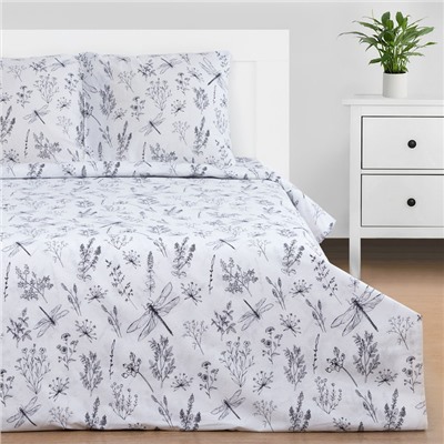 Постельное бельё 2-спальное «Этель. Стрекозы», бязь