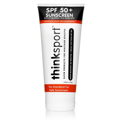 Think, Thinksport, солнцезащитное средство, SPF 50+, 177 мл (6 жидк. унций)