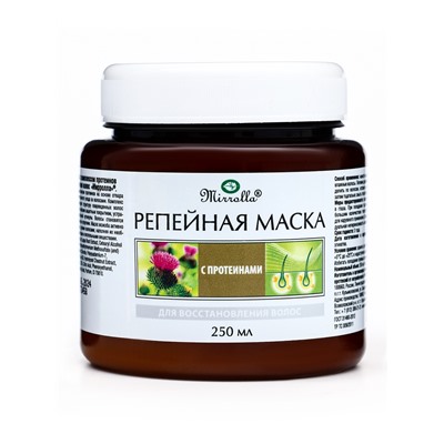 Маска для волос Apotek`s репейная, с протеинами, 250 мл