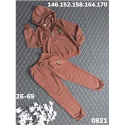 Костюм 0821 коричневый