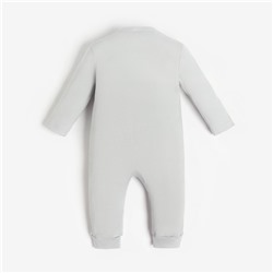 Комбинезон детский «Крошка Я. Мой первый НГ», рост 62-68 см, серый