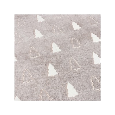 Плед с рукавами светящийся в темноте «Этель. Елочки», 150×200 см, плотность 220 г/м²