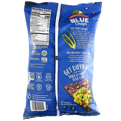 Garden of Eatin', Corn Tortilla Chips, Blue Chips, 8.1 oz (229 g)