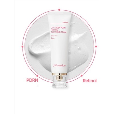 JMsolution Пенка для умывания с коллагеном и PDRN Collagen PDRN Firming Cleansing Foam