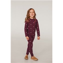 Легинсы вишневые 5-106