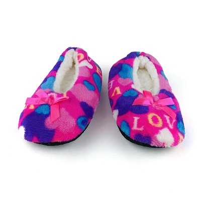 Тапочки детские надпись LOVE размер 17-19