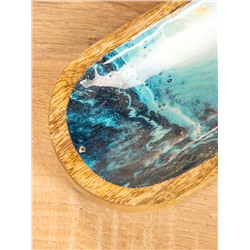 Подставка под благовония «Лазурь», 28×10×3 см, манговое дерево