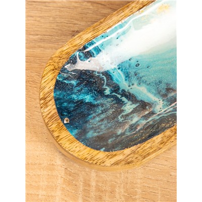 Подставка под благовония «Лазурь», 28×10×3 см, манговое дерево