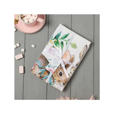 Набор полотенец «Этель. С праздником Пасхи», 2 шт., 100% хлопок