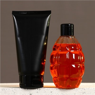 Подарочный набор «Только для реального мужика»: гель для душа 250 мл и гель для бритья 110 мл, HARD LINE