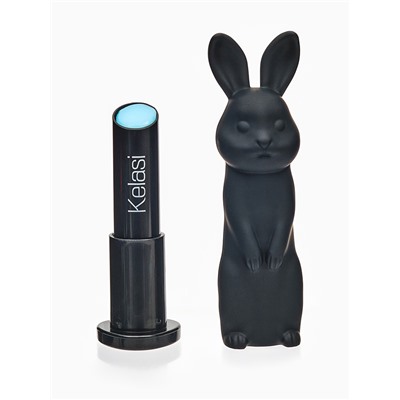 Бальзам для губ зайчик, увлажняющий, черный