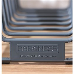 Подставка для крышек и досок разделочных BARONESS «Лари», 29×14×6 см, пластик, МИКС