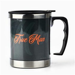 Термокружка True man: 400 мл, сохраняет тепло 2 ч