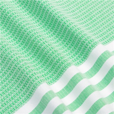 Полотенце - пештемаль пляжное Waffle, 100×180 см, хлопок 100 %, салатовое