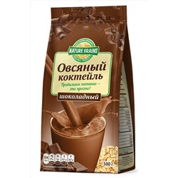 Коктейль овсяный с шоколадом 300г ЭКОПРОДУКТЫ, 1187206
