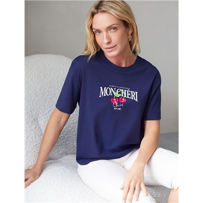 VILATTE Футболка D49.136