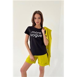 Футболка 8194 (Черный)