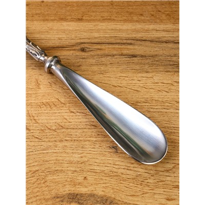 Ложка для обуви «Венок с бантиком», 31 см, латунь