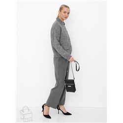 Сумка женская кожаная 0782CH black Polina&Eiterou  в Новосибирске