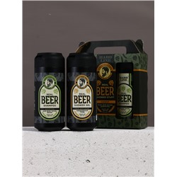 Подарочный набор косметики Real Beer, гель для душа и шампунь для волос HARD LINE, 2×400