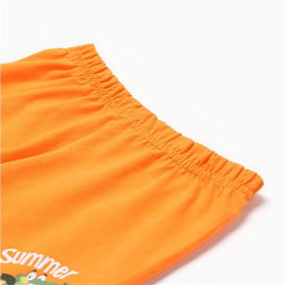 Шорты для мальчика, цвет оранжевый, рост 80 см